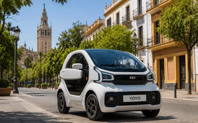 Servicios 34 Alquiler de coches eléctricos en Sevilla: movilidad urbana para particulares, empresas y autónomos