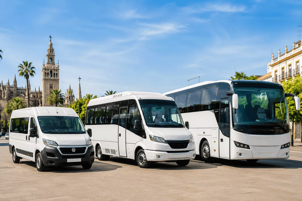 Alquiler de minibuses en Sevilla: cuándo elegirlo para tu grupo