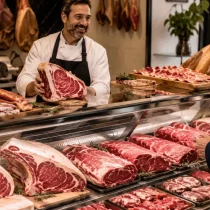 Comprar carnes premium en El Porvenir: cómo elegir bien y dónde encontrarlas en Sevilla 1 Comprar carnes premium en El Porvenir Sevilla con mostrador de carnicería, chuletones, entrecot, solomillo, ibéricos y atención al cliente