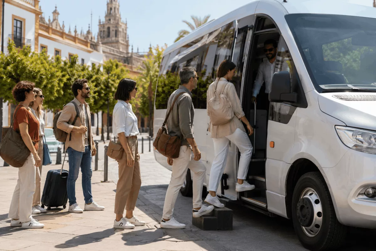 Alquiler de minibuses en Sevilla: cuándo elegirlo para tu grupo