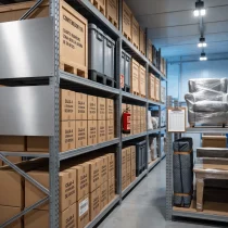 Guardamuebles en Sevilla: qué comprobar antes de contratarlo 1 Instalaciones profesionales de guardamuebles en Sevilla con contenedores identificados y muebles protegidos