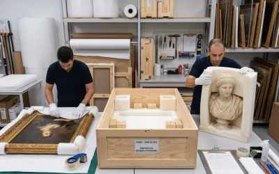 Servicios 57 Mudanzas de obras de arte: cómo se organiza un traslado especializado