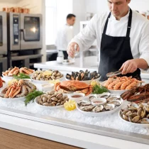 Venta de marisco en Sevilla: qué buscan restaurantes y hoteles en un proveedor profesional 1 Selección de marisco de calidad para restaurantes y hoteles en Sevilla