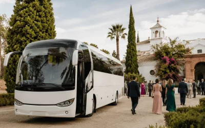 Alquiler de autocares para bodas en Huelva: cómo organizar el transporte de invitados