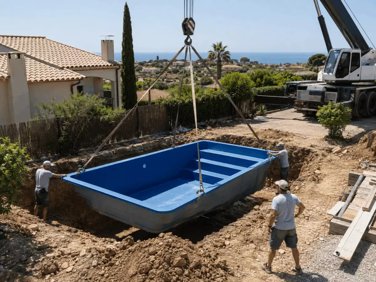 Piscinas de poliéster en Sevilla: qué valorar antes de elegir